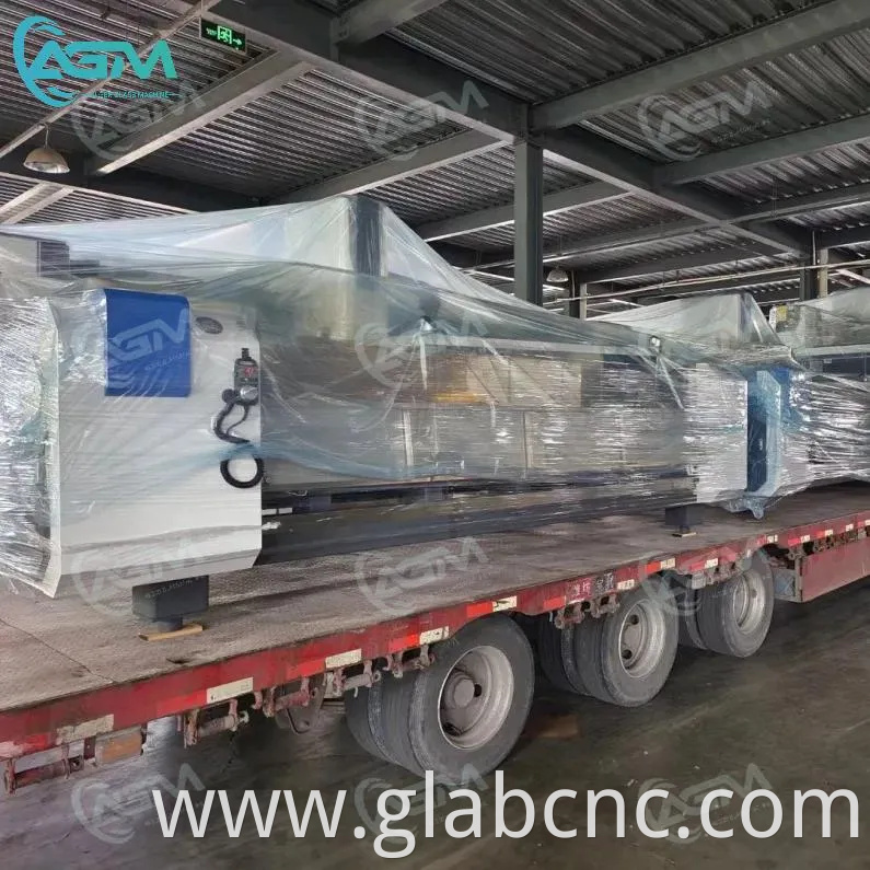 AGM Upgraded Technology Horizontal CNC Glass Working Machine Three Axis Machining